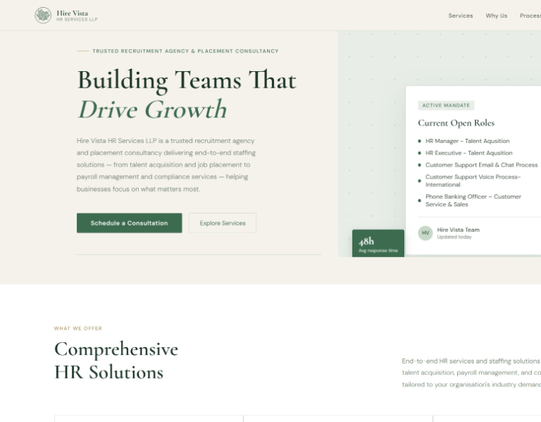 Hire Vista